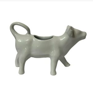 VINTAGE Porcelain Cow Creamer EUC!